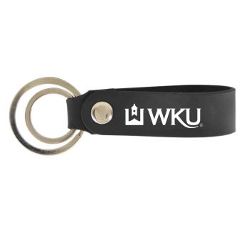 Silicone Keychain Fob - Western Kentucky Hilltoppers