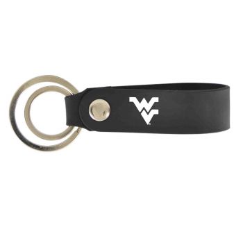 Silicone Keychain Fob - West Virginia Mountaineers