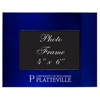 4 x 6  Metal Picture Frame - Wisconsin-Platteville Pioneers