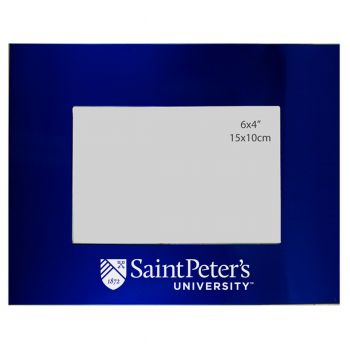 4 x 6  Metal Picture Frame - St. Peter's Peacocks