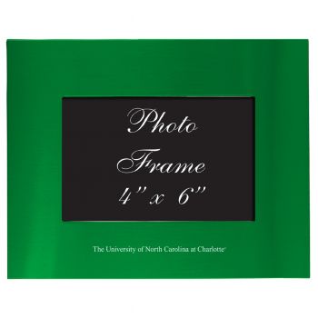 4 x 6  Metal Picture Frame - UNC Charlotte 49ers