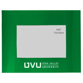 4 x 6  Metal Picture Frame - UVU Wolverines