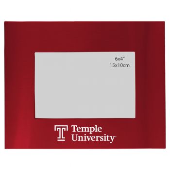 4 x 6  Metal Picture Frame - Temple Owls