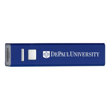 Quick Charge Portable Power Bank 2600 mAh - DePaul Blue Demons