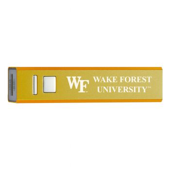 Quick Charge Portable Power Bank 2600 mAh - Wake Forest Demon Deacons