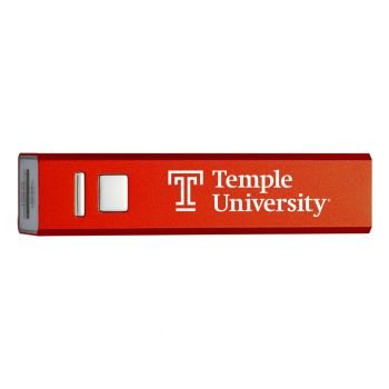 Quick Charge Portable Power Bank 2600 mAh - Temple Owls