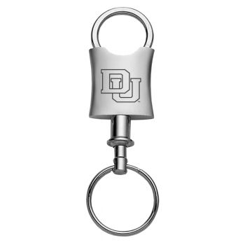 Tapered Detachable Valet Keychain Fob - Denver Pioneers