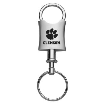Tapered Detachable Valet Keychain Fob - Clemson Tigers