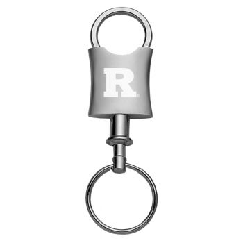 Tapered Detachable Valet Keychain Fob - Rutgers Knights