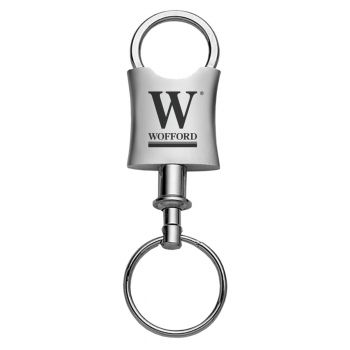 Tapered Detachable Valet Keychain Fob - Wofford Terriers