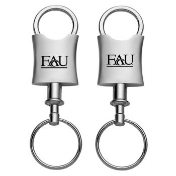 Tapered Detachable Valet Keychain Fob - FAU Owls