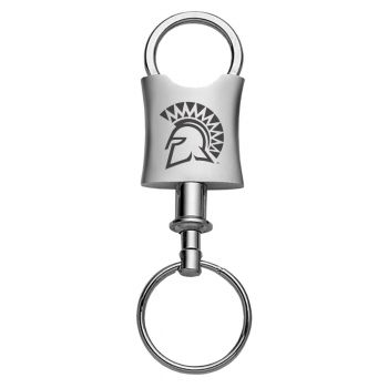 Tapered Detachable Valet Keychain Fob - San Jose State Spartans