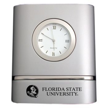 Modern Desk Clock - Florida State Seminoles