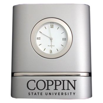 Modern Desk Clock - Coppin State Eagles