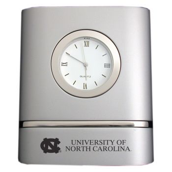 Modern Desk Clock - North Carolina Tar Heels