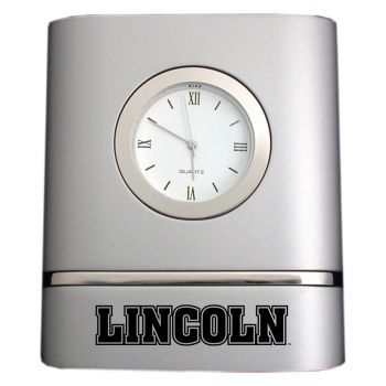 Modern Desk Clock - Lincoln University Tigers