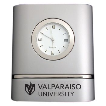 Modern Desk Clock - Valparaiso Crusaders