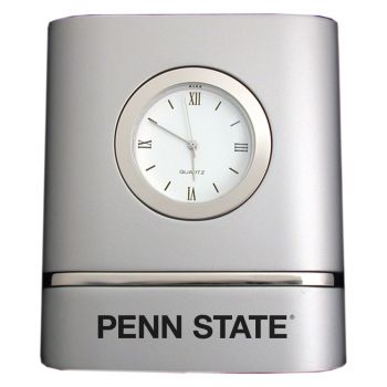 Modern Desk Clock - Penn State Lions