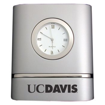 Modern Desk Clock - UC Davis Aggies