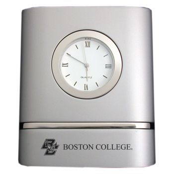 Modern Desk Clock - Boston College Eagles