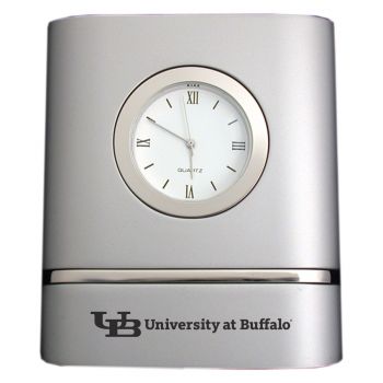 Modern Desk Clock - SUNY Buffalo Bulls