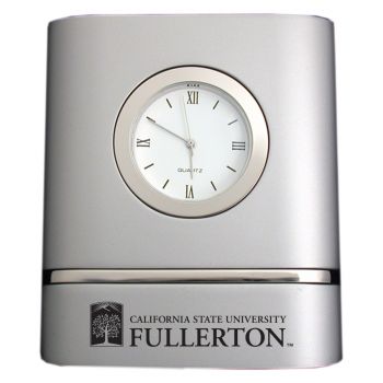 Modern Desk Clock - Cal State Fullerton Titans