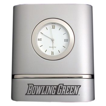 Modern Desk Clock - Bowling Green State Falcons