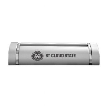 Desktop Business Card Holder - St. Cloud State Huskies