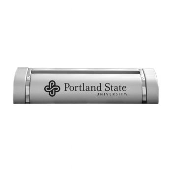 Desktop Business Card Holder - Portland State 