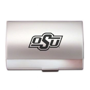 Business Card Holder Case - Oklahoma State Bobcats