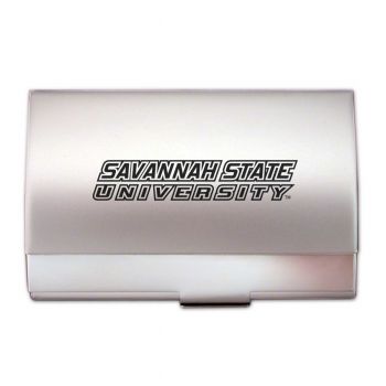 Business Card Holder Case - Savannah State Tigers