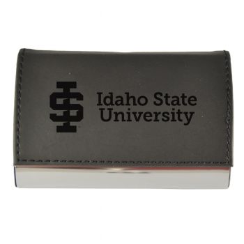 PU Leather Business Card Holder - Idaho State Bengals