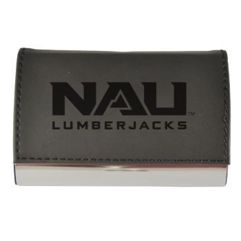 PU Leather Business Card Holder - NAU Lumberjacks