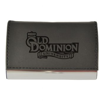 PU Leather Business Card Holder - Old Dominion Monarchs