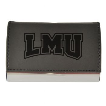 PU Leather Business Card Holder - Loyola Marymount Lions