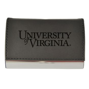 PU Leather Business Card Holder - Virginia Cavaliers