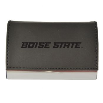 PU Leather Business Card Holder - Boise State Broncos