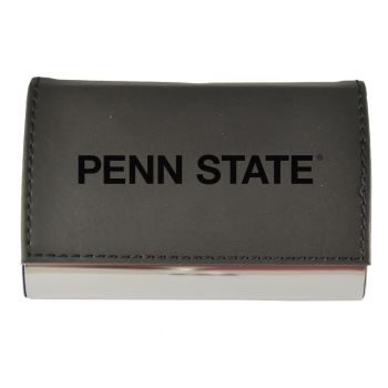 PU Leather Business Card Holder - Penn State Lions