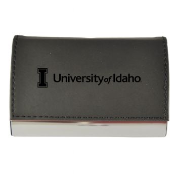 PU Leather Business Card Holder - Idaho Vandals