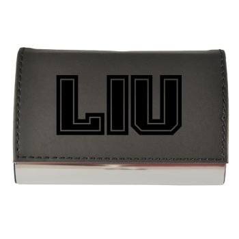 PU Leather Business Card Holder - LIU Blackbirds