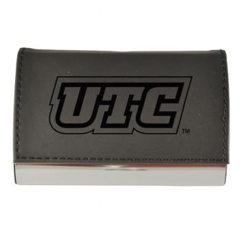 PU Leather Business Card Holder - Tennessee Chattanooga Mocs