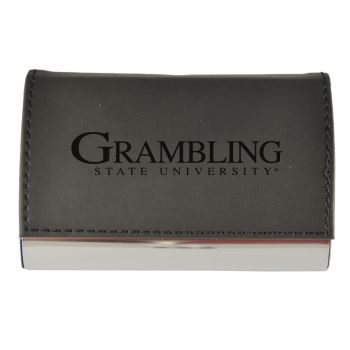 PU Leather Business Card Holder - Grambling State Tigers