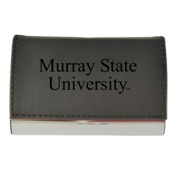 PU Leather Business Card Holder - Murray State Racers