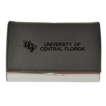 PU Leather Business Card Holder - UCF Knights