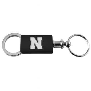 Detachable Valet Keychain Fob - Nebraska Cornhuskers