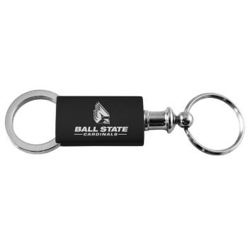 Detachable Valet Keychain Fob - Ball State Cardinals