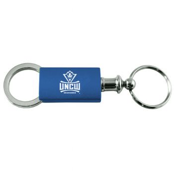 Detachable Valet Keychain Fob - UNC Wilmington Seahawks