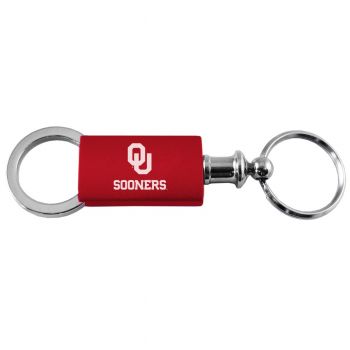 Detachable Valet Keychain Fob - Oklahoma Sooners