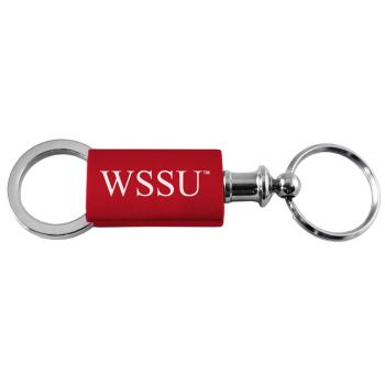 Detachable Valet Keychain Fob - Winston-Salem State University 