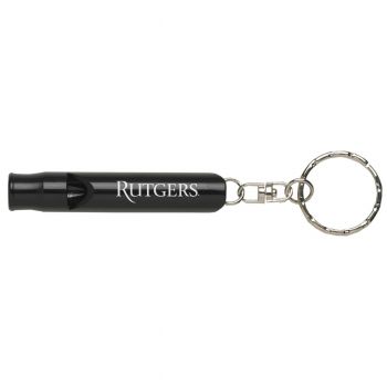 Emergency Whistle Keychain - Rutgers Knights